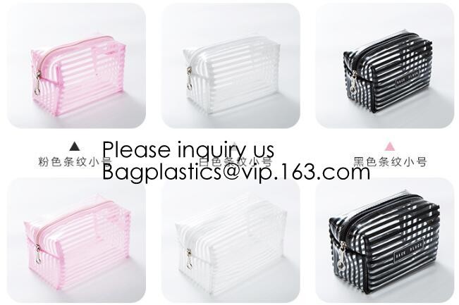 Cosmetic Bag Women Makeup Organizers Clear PVC Cosmetic Cases Toiletry Bag Purse Transparent Pouch,Tote Travel Toiletry