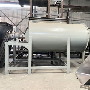 Quality Gypsum Metal Powder Ribbon Blender 1000L-5000L Horizontal Mixers wholesale