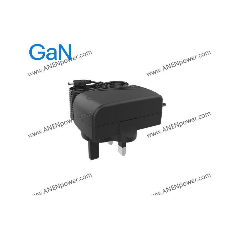 27W GaN USB-C AC Adapter for Raspberry Pi 5, Multi Voltage 5V 9V 12V 15V PD Power Supply Travel Size