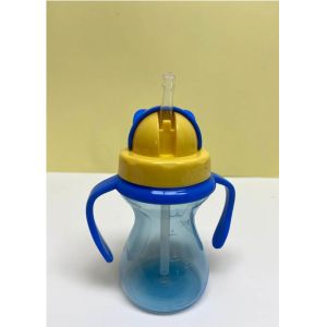 Quality 6oz Baby Weighted Straw Cup With Flip Lid Customized Logo wholesale