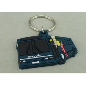 Custom Soft PVC Keychain , Promotional 2D Custom Rubber Keychains