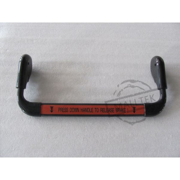 Load 250KG Stainless Steel Airport Trolley 2 Tier 4 Wheels With Brakes