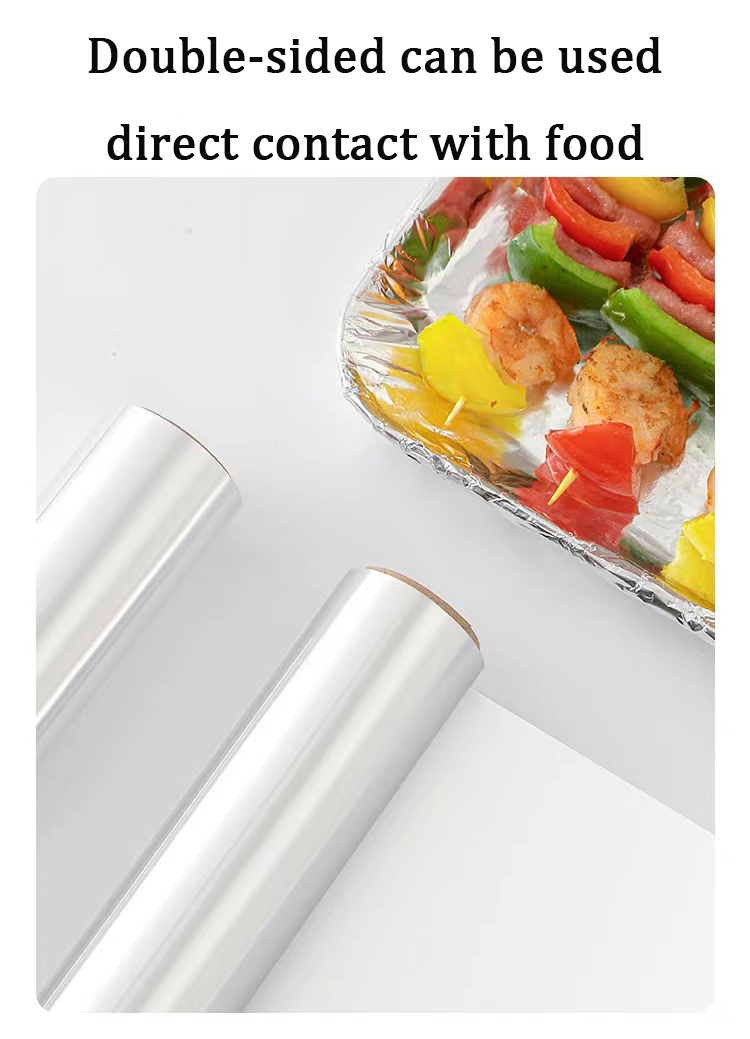 Customized Width Soft Temper Household Heavy Duty Aluminum Foil Jumbo Roll for Packing