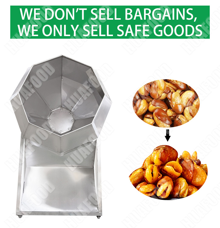 High efficiency chips seasoning powder mixer peanut flavoring machine