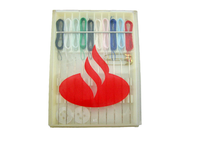 Hotel Amenities Plastic Lightweight Disposable Mini Emergency Sewing Kit For Travel