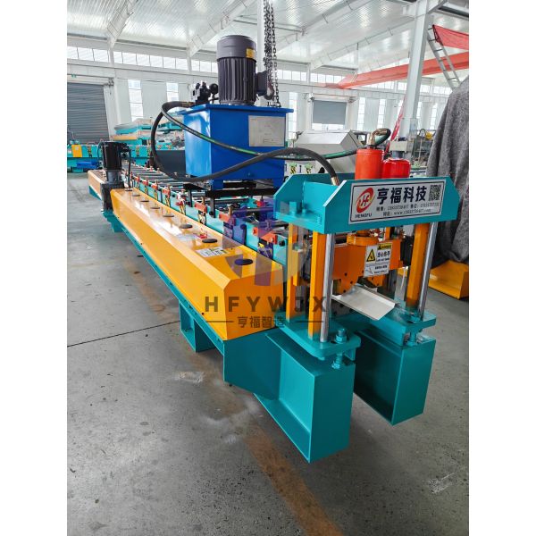 Stable 460 Ridge Cap Machine With PLC Control 14 Rows Forming Stations And Gear Transmission