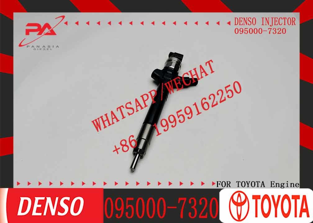 High Performance Fuel Injector 095000-7320 Common Rail Injector 23670-0R130 for TOYOTA 1AD-FTV