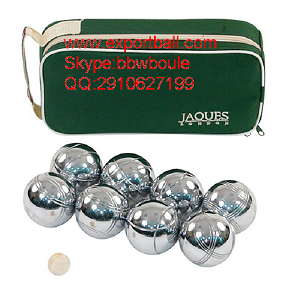 8 Ball 73mm Metal Bocce,metal boules sets,Petanque Set- single high quality nylon bag