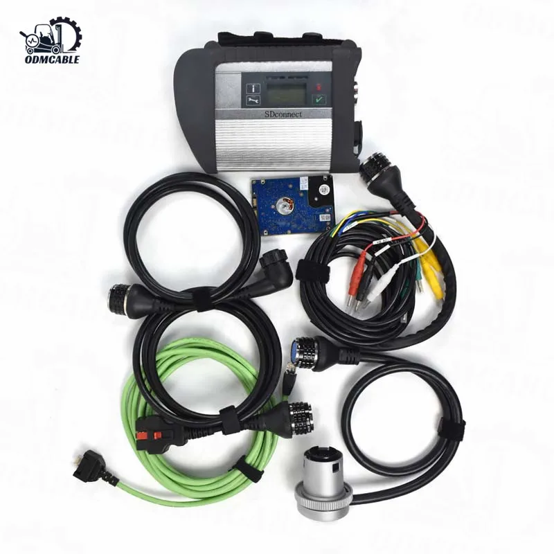 2024 MB Star C4 SD Connect C4 Full Chip MB SD Compact 4 Wifi Diagnostic Tool With Software SSD For Panasonic CF54