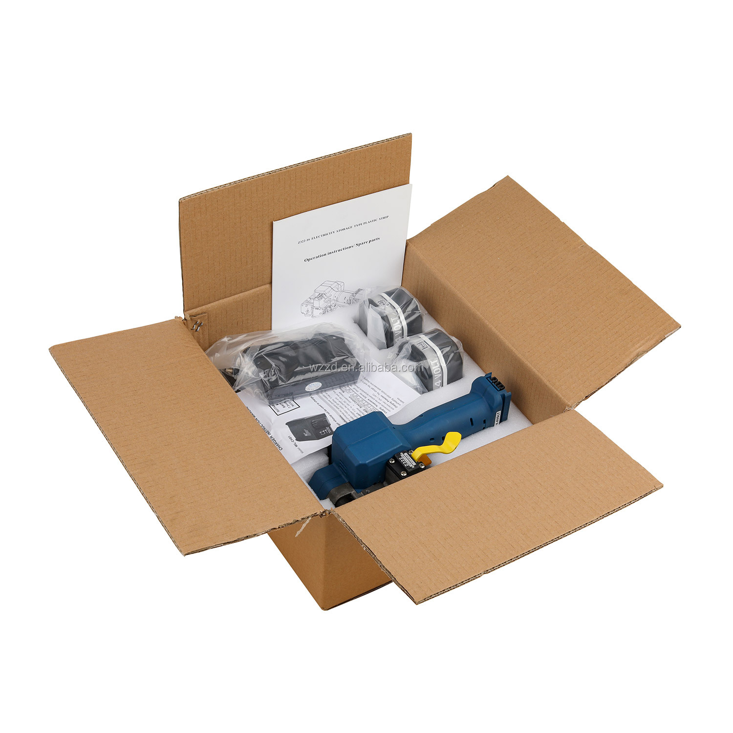 Battery Strapper, Handheld Strapping Machine With Rechargeable Li-ion