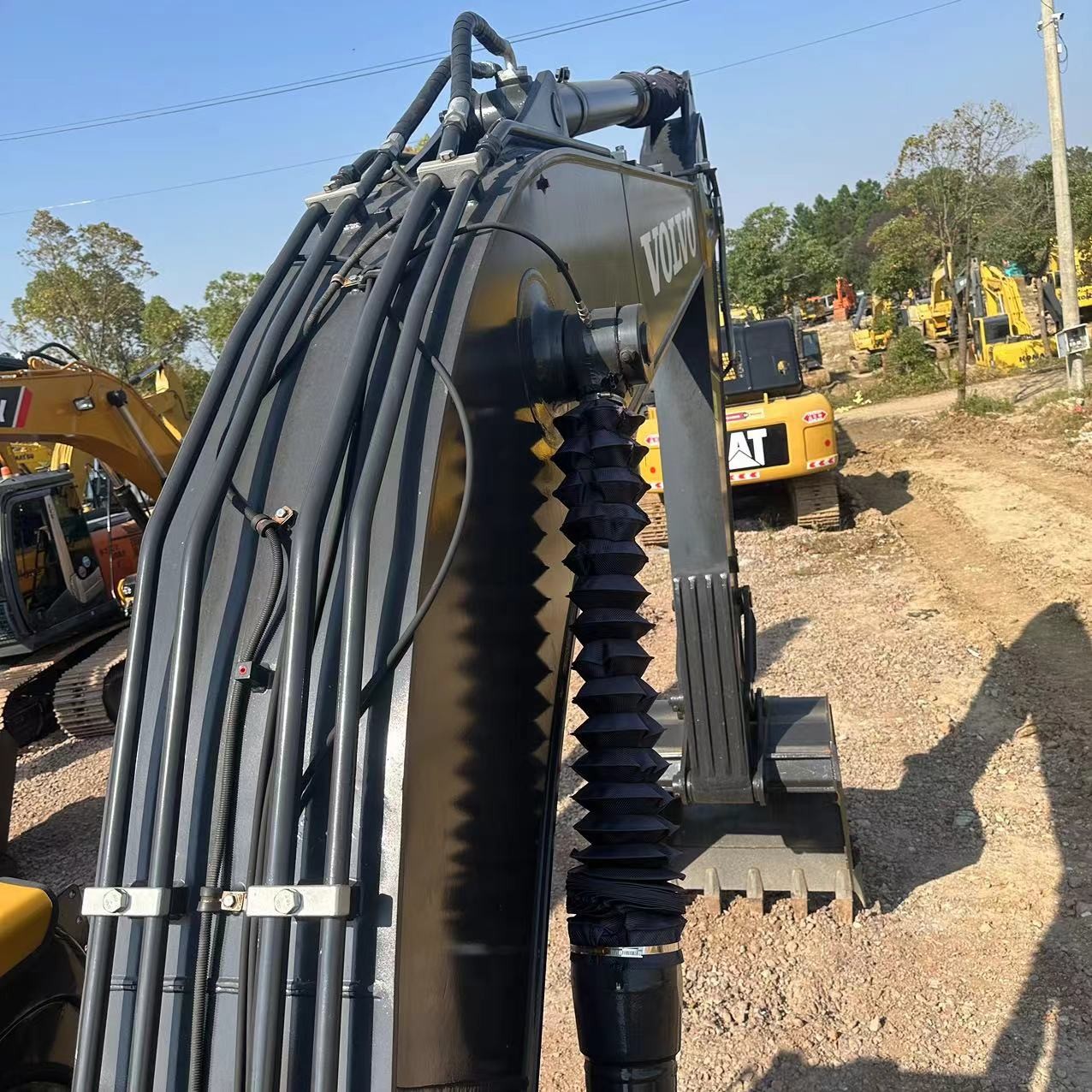 Secondhand Excavator Original VOLVO EC210 used Hydraulic 20ton Crawler Digger