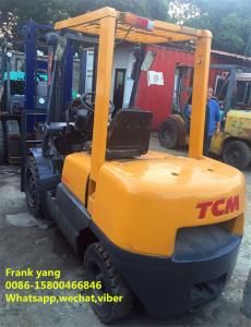 Quality 3 T Reconditioned Forklift Trucks Diesel Fuel Type 3000 Kg Rated Loading Capacity wholesale
