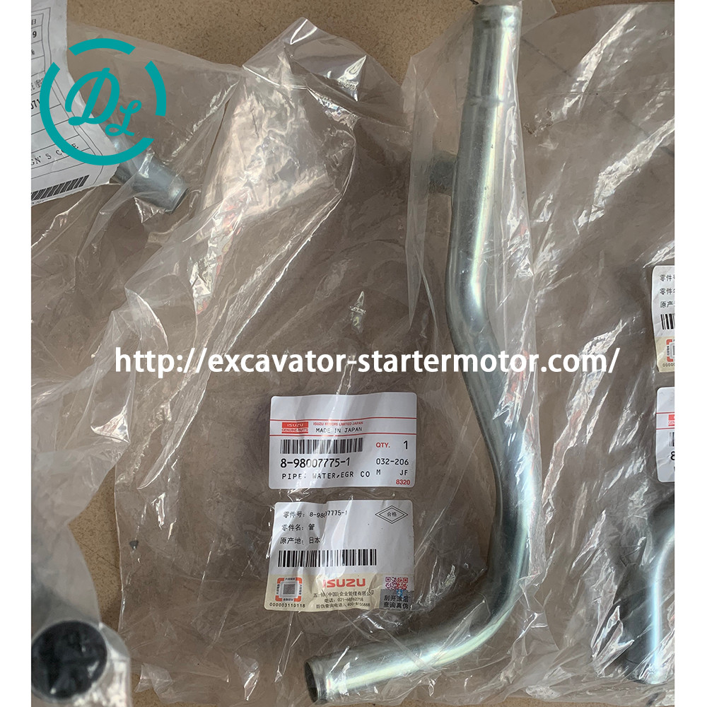8-98004016-1 Engine Parts EGR Cooler Water Pipe 898004016 Engine 6WG1
