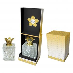 China OEM Custom Printed Perfume Boxes Grey Board Recycled Materials on sale