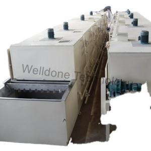 China multiple temperature zone Conveyor Belt Dryer with electric heater on sale