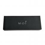 Flat Black Printed Shipping Boxes , Paperboard Personalised Packaging Boxes