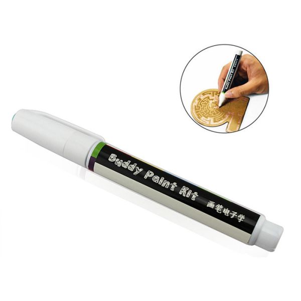 RoHS Conductive Ink Pen 6 Ml Capacity , Electric Circuit Pen For DIY