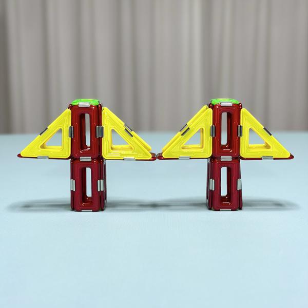 Bridge Shapes Magnetic Construction Blocks , 3 Years + Magnetic Building Shapes