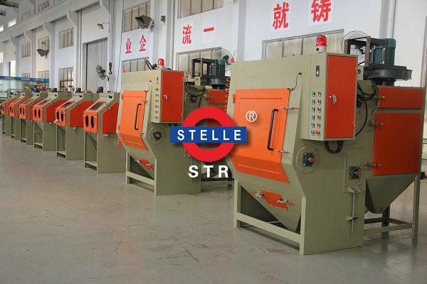 Tracked Automatic Sandblasting Machine Aluminum Products Hardware Decorations