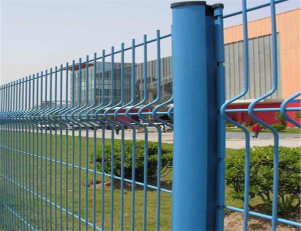 Cheap Powder Coated Wire Mesh Fence , Welded Mesh Fencing For Safe Protection for sale