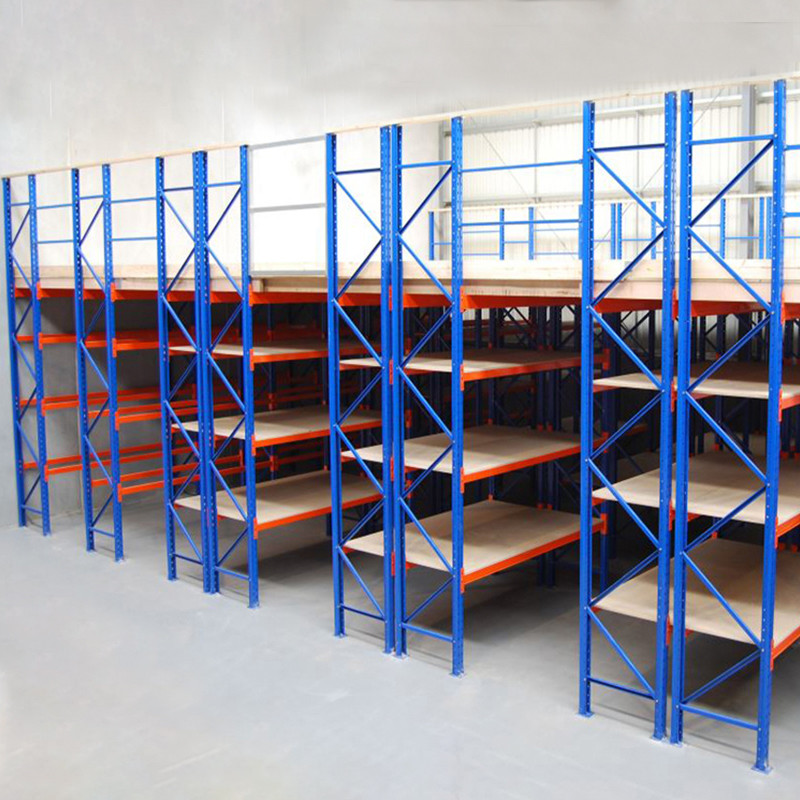 Multi Level Mezzanine Racking System 2.5 Tons Mezzanine Warehouse Storage