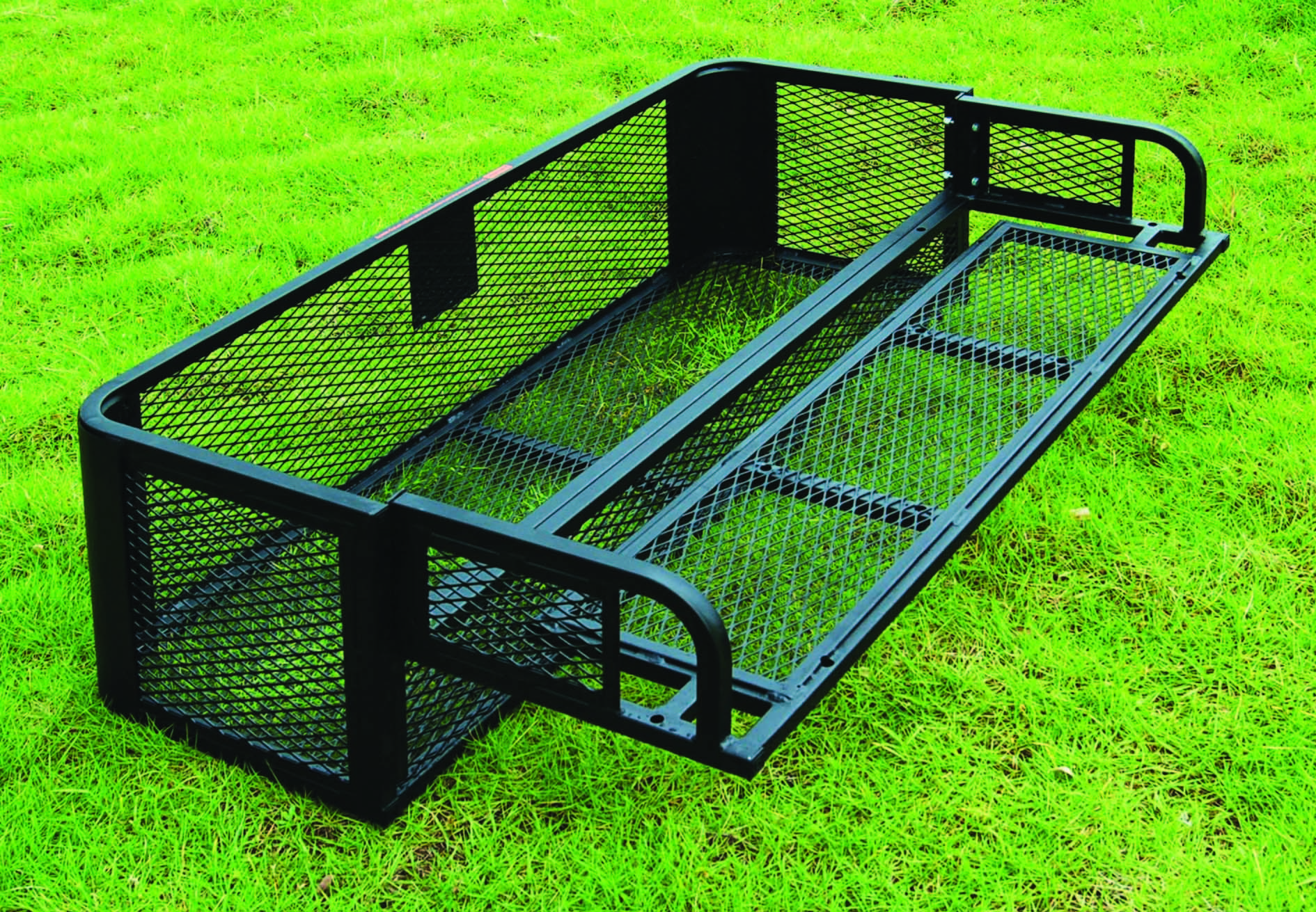 500lbs Capacity Deluxe Cargo Carrier ATV Rear Drop Basket ISO9001 Approval