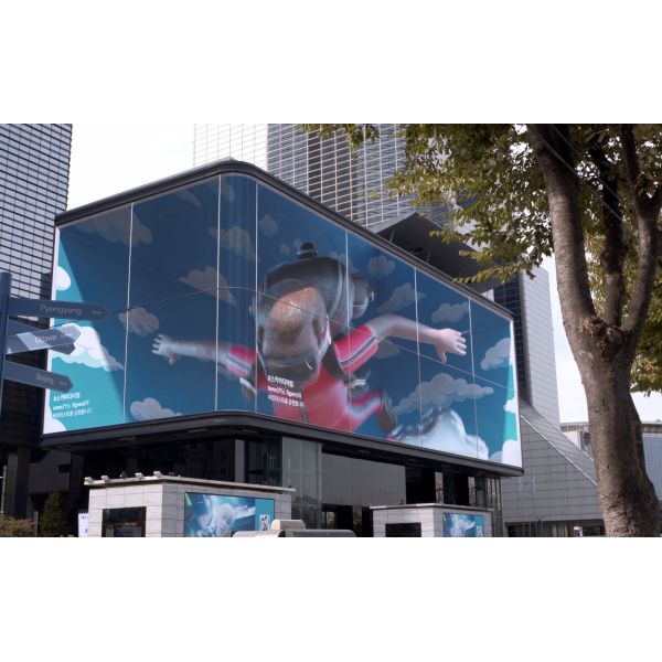P10 High Brightness 480mm*320mm Led Module High Refresh Rate Aluminum Outdoor Led Display Front Service
