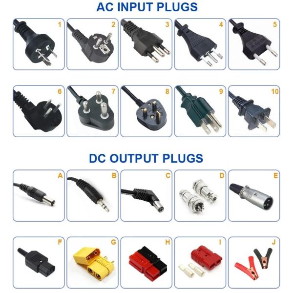 12V 8A Aluminium Alloy with Fan lithium battery charger for E-bike CE