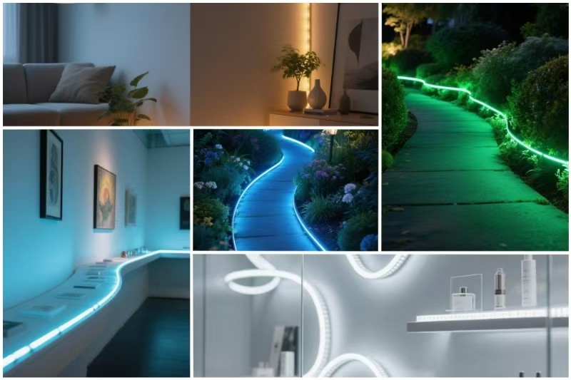 Constant Voltage LED Neon Strip Side Bend Salt Resistant IP65 Waterproof Flex Led