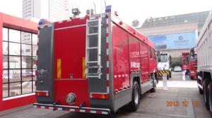 Quality 20CBM LHD 6X4 Fire Fighting Vehicles , Red Safety Emergency Foam Fire Truck  wholesale