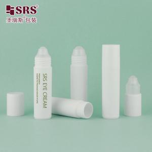 Quality 20ml Empty Plastic Bottle with Roll on New Model Massage Cream Ball Bottle PP Plastic Essential Oil Rolling Bottle wholesale