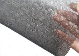 Quality Coustom Black & White square Pattern Architectural Glass Laminated Mesh Fabric wholesale