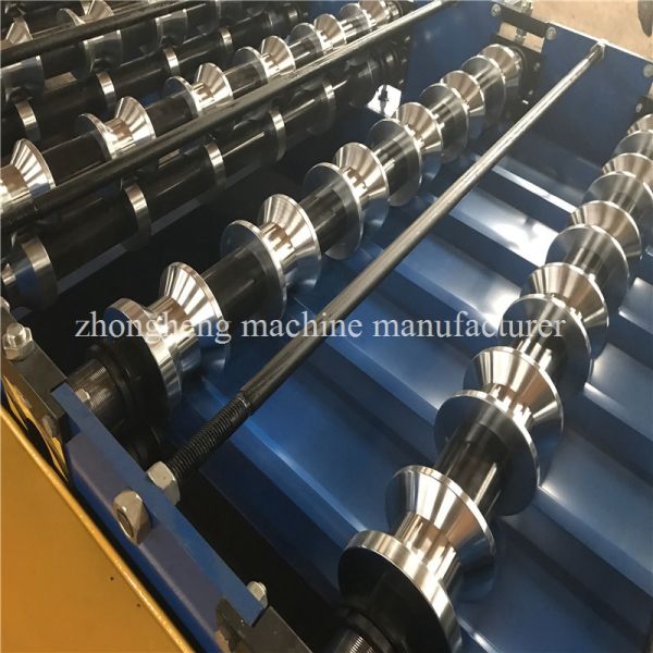 Trapezoidal Sheet Cold Roll Forming Machine PPGI Metal Roof Forming Machine