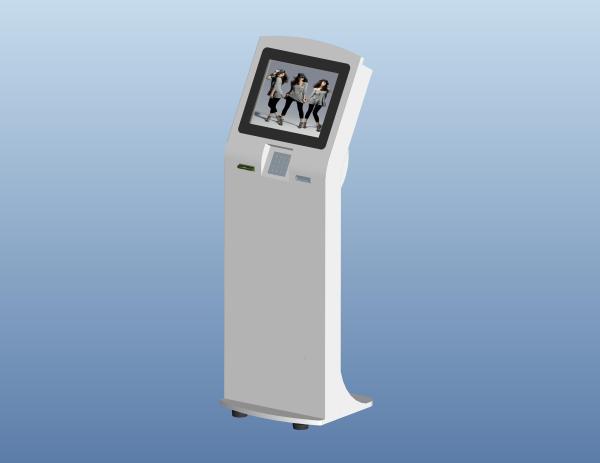 Cheap Touchscreen Interactive Information Kiosks For Ticketing / Card Printing S834 for sale