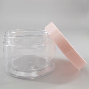 Quality Biodegradable 64mm 8.8oz Clear Cosmetic Jars wholesale