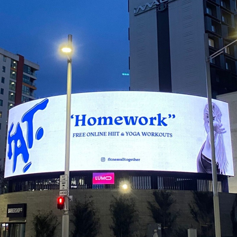 Synchronization and Asynchronization Control Outdoor p6 Full Color LED Display for Fixed Installation Advertising