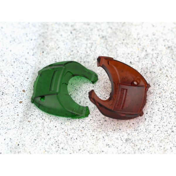 OEM / ODM : Plastic Injection Molds / Inner bracket of left rear cover of transparent earphone (1*8) No.24209