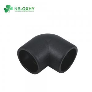 Quality PE HDPE Pipe Elbow 90 Degree Pn10 Pn16 Electric Fusion Pipe Fittings for Water Supply wholesale