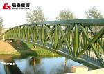 Metal Truss Bridge Construction Fast Speed Modular Steel Structure Beam