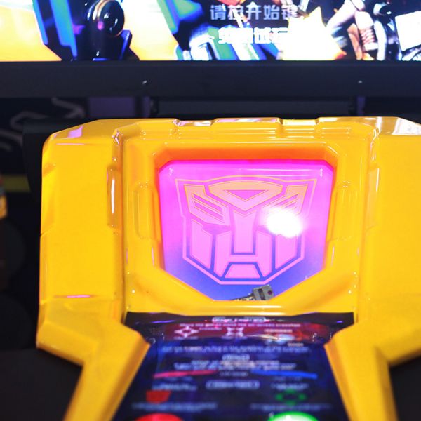 Digital 3D Display Machine Gun Arcade Game Transformers Arcade Multi Levels