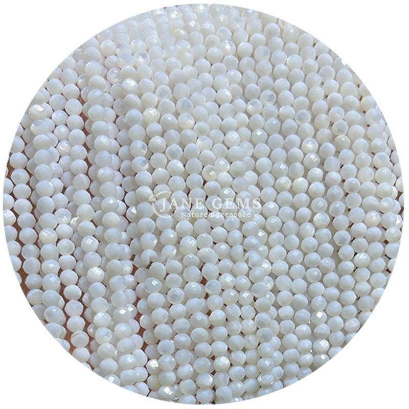 Gems Bead Natural Crystal Faceted Round Shape Small Citrine Sunstone Loose Bead Strands for Bracelets