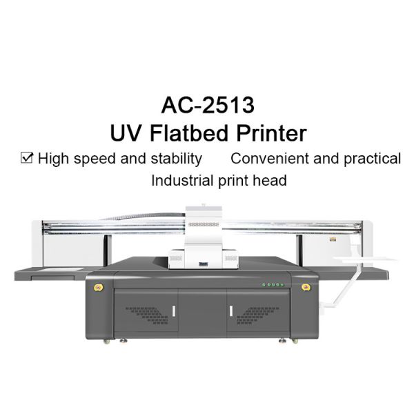 Up To 700 Ml Ink Cartridge Capacity Large Format UV Printer For Lnk Type LED Environmental UV Ink