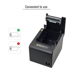 80mm 3 Inch Direct Thermal Receipt Printer 260mm/sec With Auto Cutter