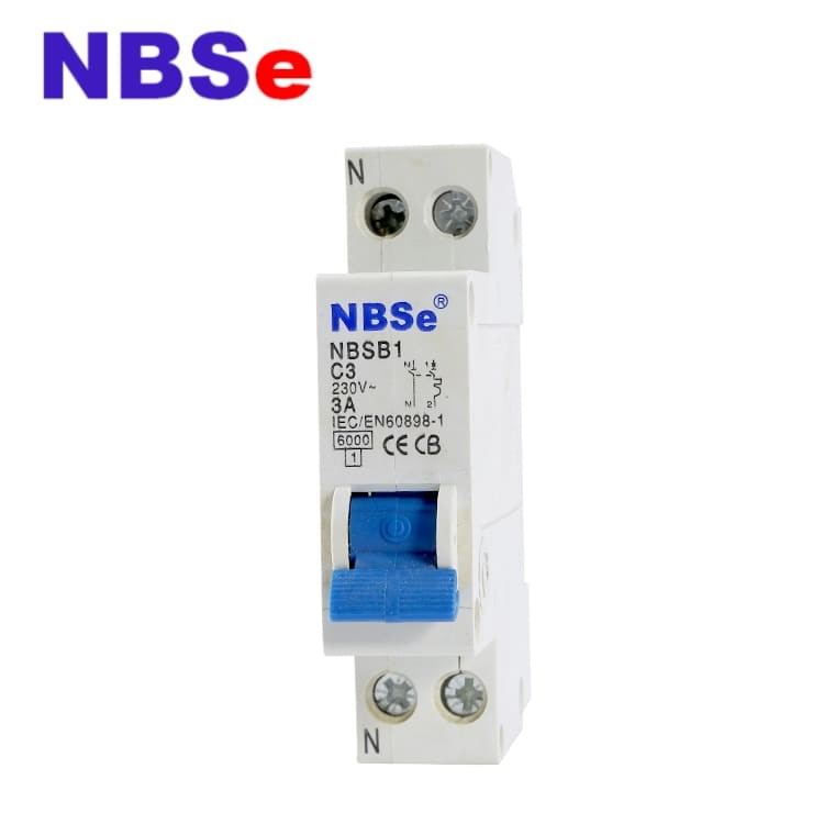 Quality 1p+N 32A Mini Mcb Miniature Circuit Breaker Side Mounted wholesale
