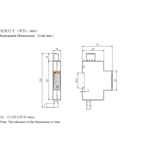 Acrel AWT100-AP/WFH wireless bridge modbus Wi-Fi HaLow
