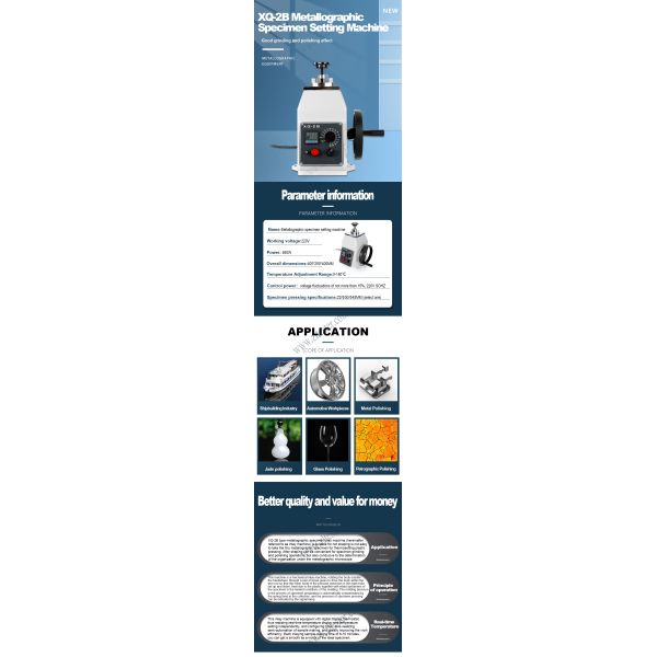 CE Certified Metallographic Sample Inlaying Machine For Precise Sample Preparation