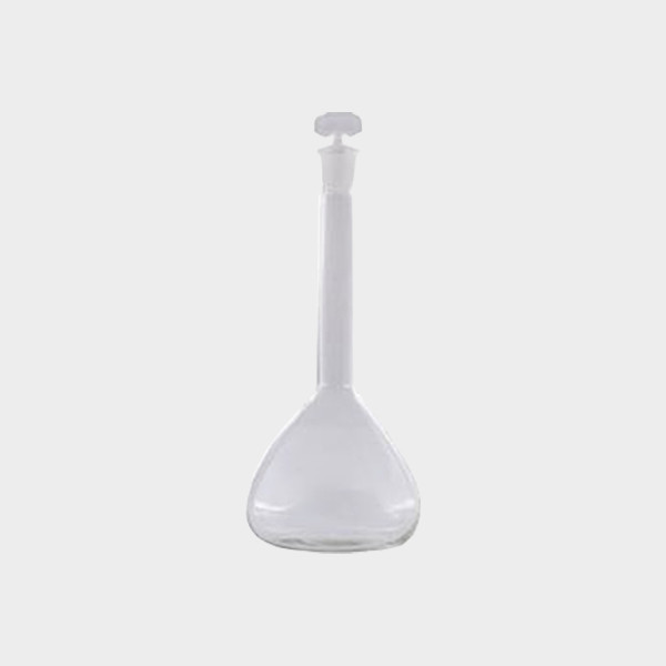 High Borosilicate White Clear Glass 5ml - 1000 ml volumetric flask