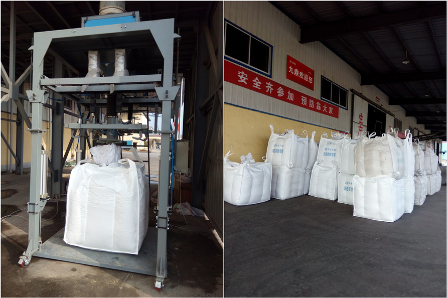 1.1KW Ton Urea Jumbo Bag Packing Machine For Fertilizer