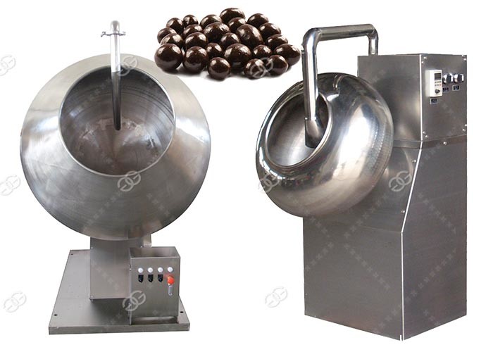 SS304 Automatic Chocolate Polishing Coating Machine Diameter 40-150 Cm