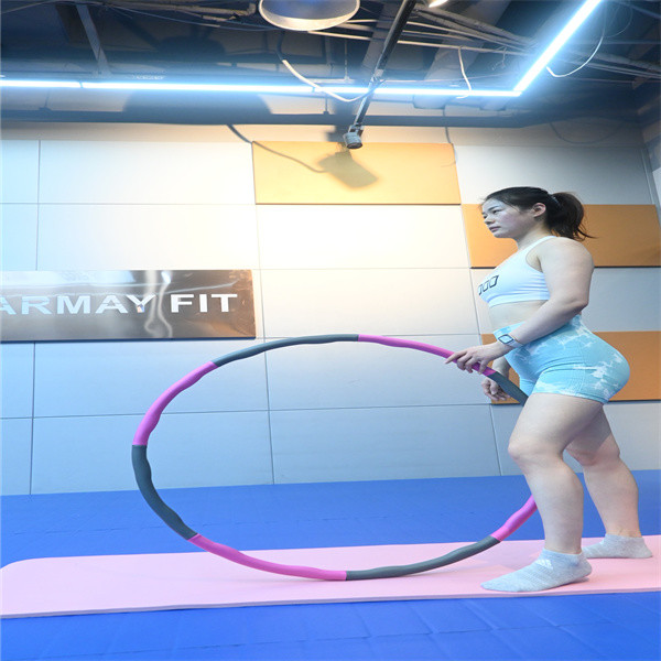 95cm Weighted Exercise Hoop for Home Gym and Effective Weight Loss